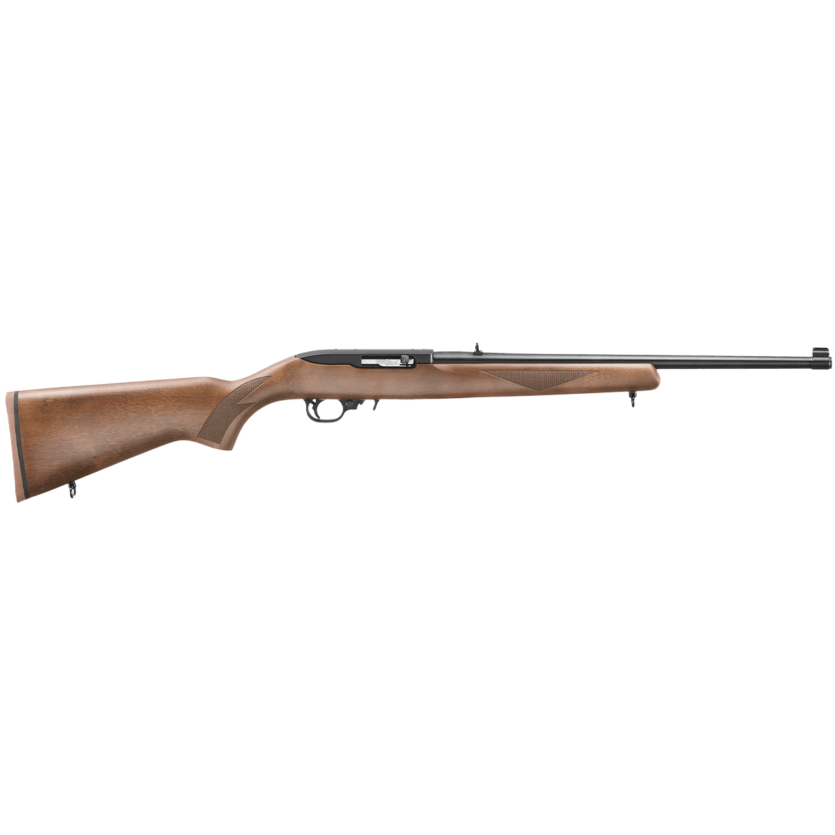 Ruger 31375 75th Anniversary 10/22 Sporter 22LR 10+1 18.50" Satin Black Walnut-Stained Hardwood Ruger 31375 75th Anniversary 10/22 Sporter 22LR 10+1 18.50" Satin Black Walnut-Stained Hardwood