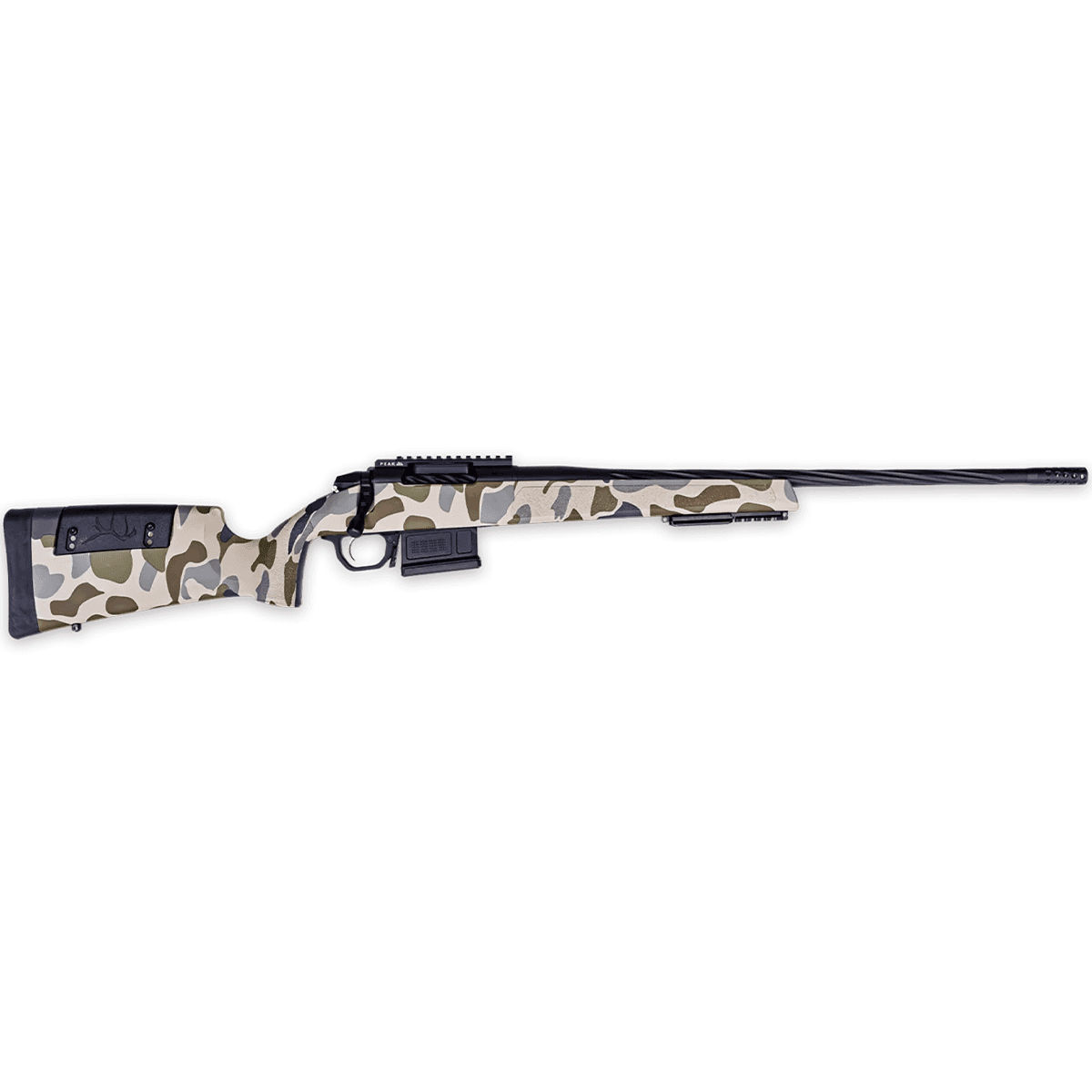 Weatherby 307 257 Wthby Mag 26" Threaded Barrel Custom HUSH Camo Rifle Weatherby 307 257 Wthby Mag 26" Threaded Barrel Custom HUSH Camo Rifle