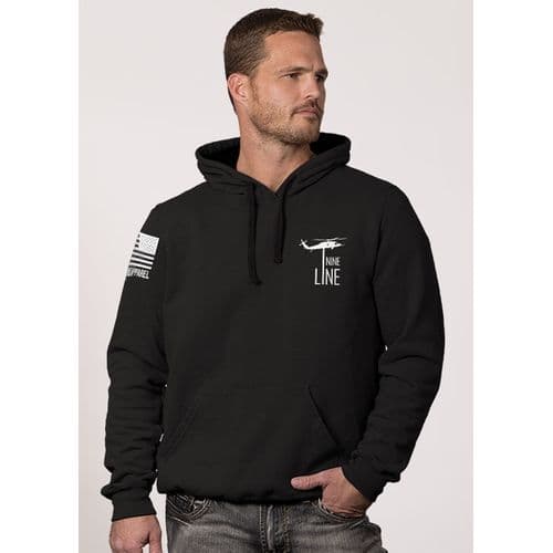 9 Line Men's Thin Blue Line Hoodie - Black 9 Line Men's Thin Blue Line Hoodie - Black