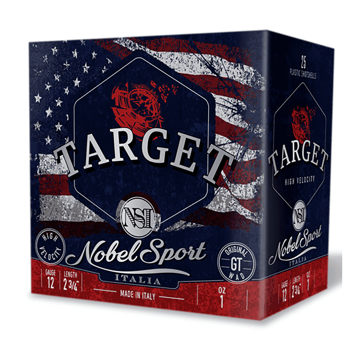 Nobel/Eurosports LLC ANS121FSC75 Target 12 Gauge 2.75" 1oz 7.5Shot 250rds Nobel/Eurosports LLC ANS121FSC75 Target 12 Gauge 2.75" 1oz 7.5Shot 250rds