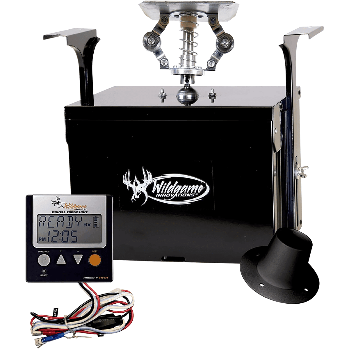Wildgame Innovations WGIPU0030 Evolution Digital Feeder Kit 6 Programs 1-30 Seconds Duration Black Wildgame Innovations WGIPU0030 Evolution Digital Feeder Kit 6 Programs 1-30 Seconds Duration Black