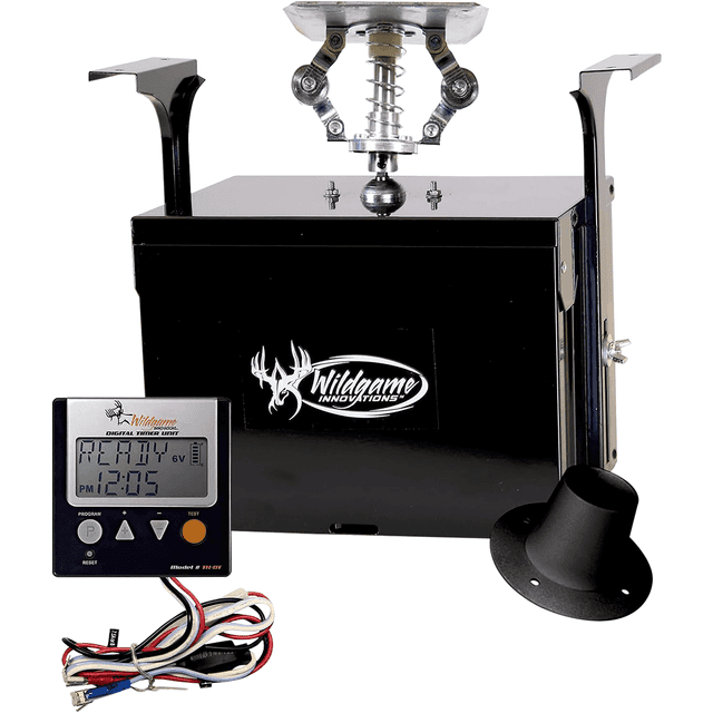 Wildgame Innovations WGIPU0030 Evolution Digital Feeder Kit 6 Programs 1-30 Seconds Duration Black Wildgame Innovations WGIPU0030 Evolution Digital Feeder Kit 6 Programs 1-30 Seconds Duration Black