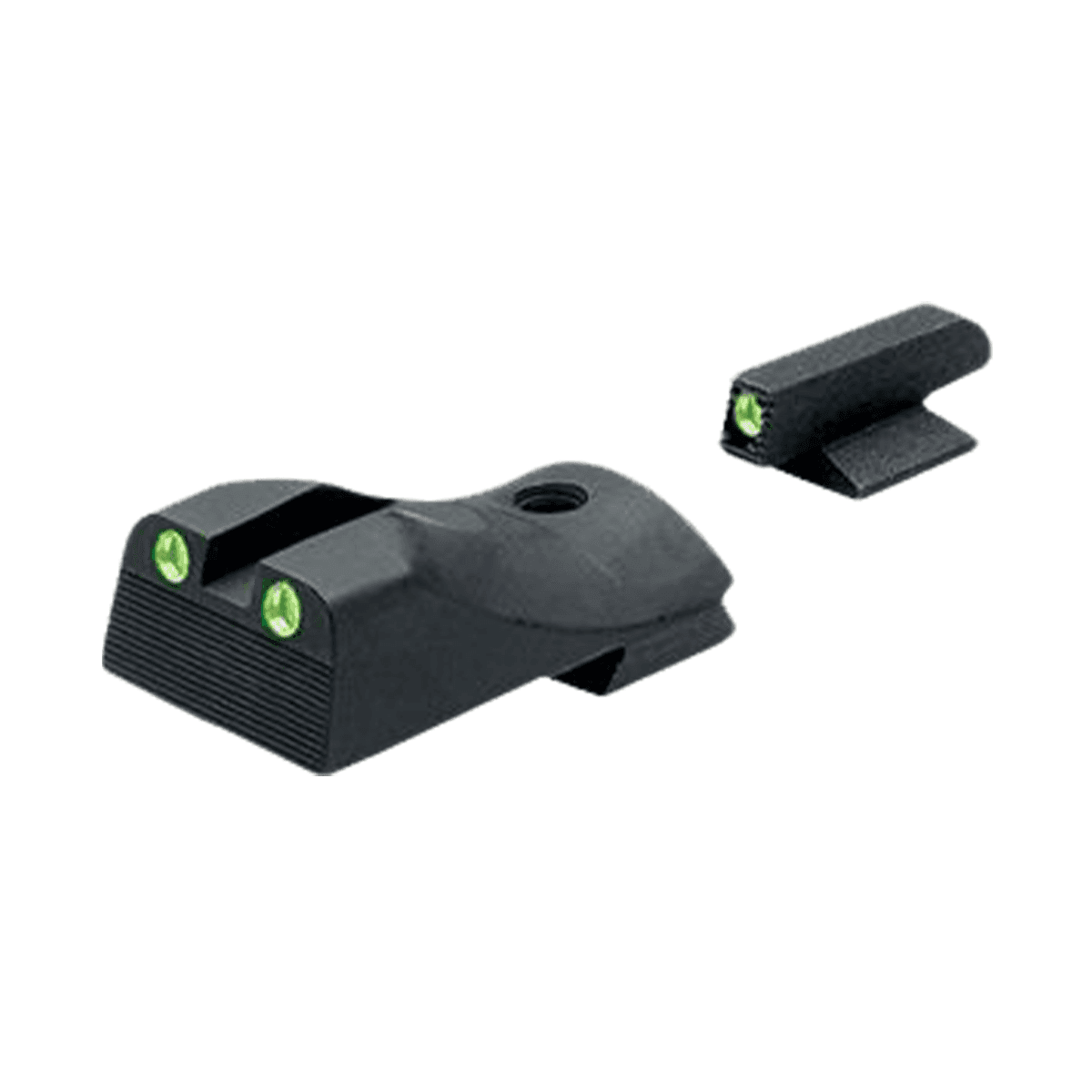 Kimber ML11212 1911 Slant Fixed Night Sight Set Green/Tritium Black Outline Front Sight-Green/Tritium Black Outline Rear Sight Kimber ML11212 1911 Slant Fixed Night Sight Set Green/Tritium Black Outline Front Sight-Green/Tritium Black Outline Rear Sight