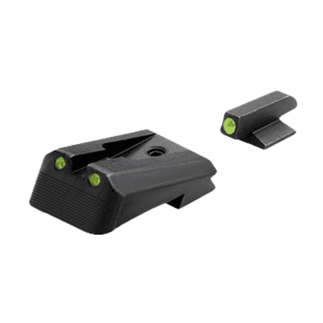 Kimber ML11219 1911 Tactical Wedge Fixed Night Sight Set Green/Tritium Black Outline Front Sight-Green/Tritium Black Outline Rear Sight Kimber ML11219 1911 Tactical Wedge Fixed Night Sight Set Green/Tritium Black Outline Front Sight-Green/Tritium Black Outline Rear Sight