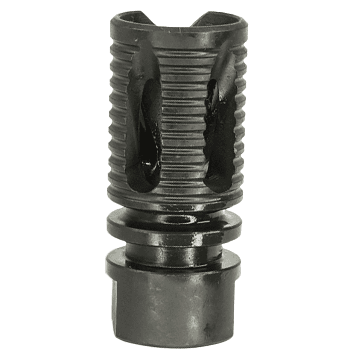 Lead & Steel Llc LS-SAW-FH-1-2X28 Saw Style Flash Suppressor 1/2"-28 tpi Black 4140 Steel Closed Tine Lead & Steel Llc LS-SAW-FH-1-2X28 Saw Style Flash Suppressor 1/2"-28 tpi Black 4140 Steel Closed Tine