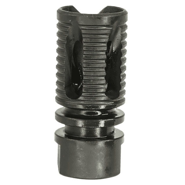 Lead & Steel Llc LS-SAW-FH-1-2X28 Saw Style Flash Suppressor 1/2"-28 tpi Black 4140 Steel Closed Tine Lead & Steel Llc LS-SAW-FH-1-2X28 Saw Style Flash Suppressor 1/2"-28 tpi Black 4140 Steel Closed Tine