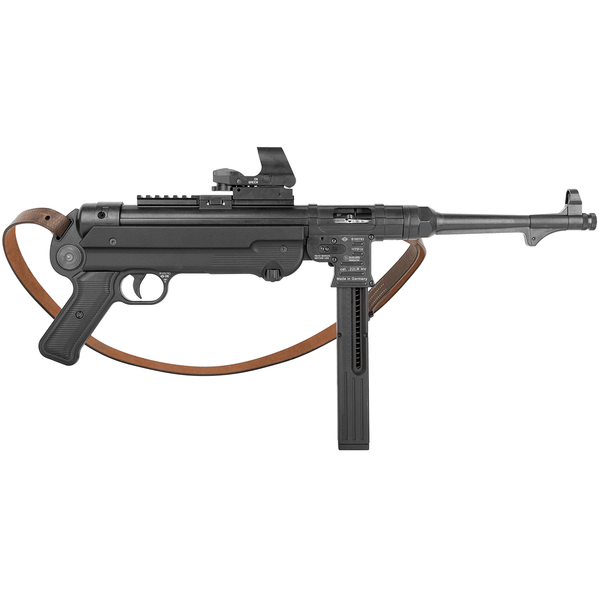 BLS MAUSER MP40P 440.00.19 22LR 23R 10"W/RED DOT BLS MAUSER MP40P 440.00.19 22LR 23R 10"W/RED DOT