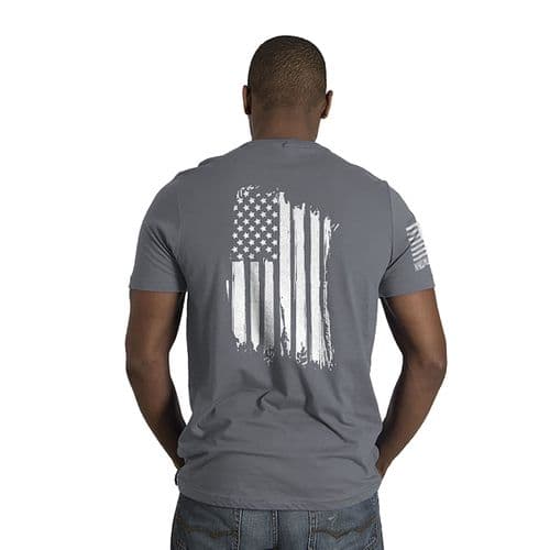 9 Line Men's America T-Shirt - Heavymetal 9 Line Men's America T-Shirt - Heavymetal