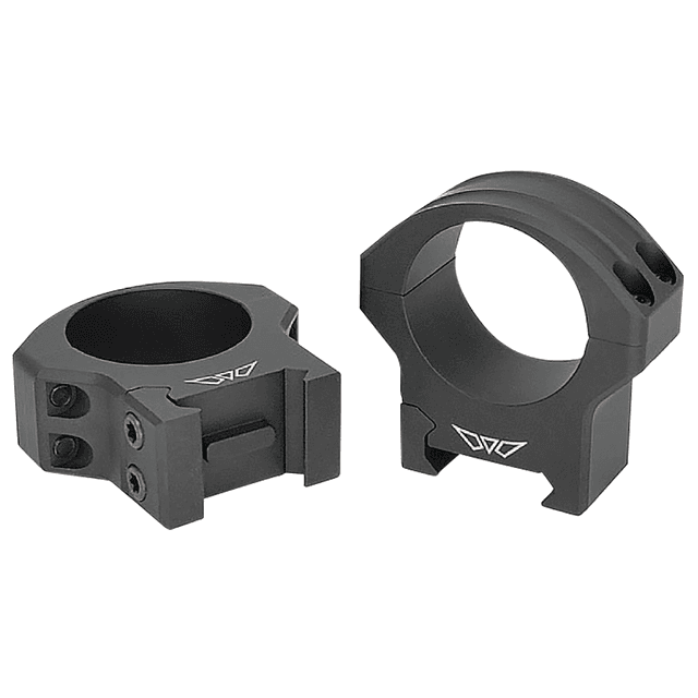 Warne 8502M Hyperlite Matte Black 1" High Warne 8502M Hyperlite Matte Black 1" High