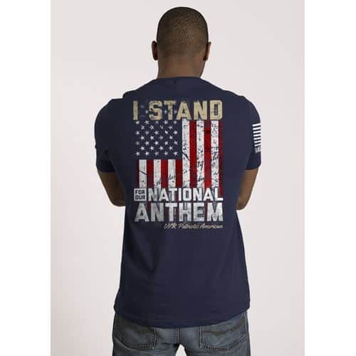 9 Line Men's T-Shirt - I Stand - Navy 9 Line Men's T-Shirt - I Stand - Navy
