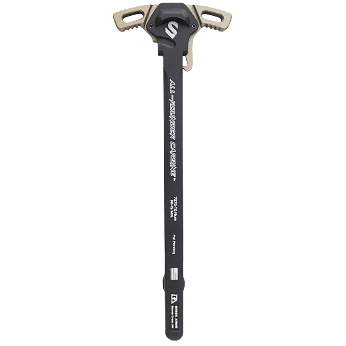 Lead & Steel Llc LS-CHODE-GRY Charging Handle AR-15/M16 Gray Type 3 Hard Anodize 7075-T6 Aluminum Lead & Steel Llc LS-CHODE-GRY Charging Handle AR-15/M16 Gray Type 3 Hard Anodize 7075-T6 Aluminum