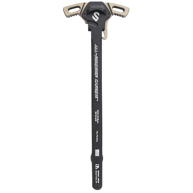 Lead & Steel Llc LS-CHODE-GRY Charging Handle AR-15/M16 Gray Type 3 Hard Anodize 7075-T6 Aluminum Lead & Steel Llc LS-CHODE-GRY Charging Handle AR-15/M16 Gray Type 3 Hard Anodize 7075-T6 Aluminum