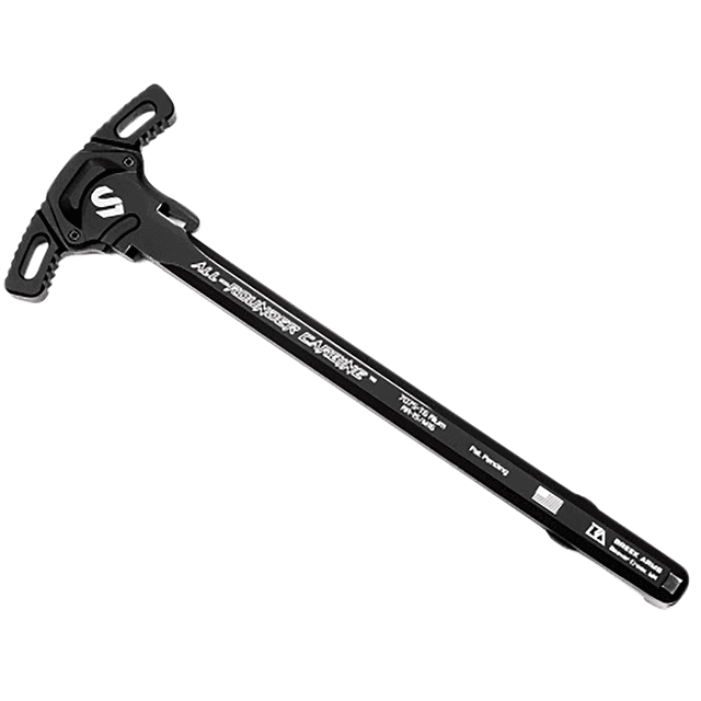 Lead & Steel Llc LS-CHODE-BLK Charging Handle AR-15/M16 Black Type 3 Hard Anodize 7075-T6 Aluminum Lead & Steel Llc LS-CHODE-BLK Charging Handle AR-15/M16 Black Type 3 Hard Anodize 7075-T6 Aluminum