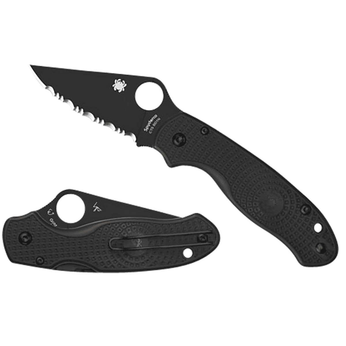Spyderco Para 3 Lightweight 2.92" Folding Knife - C223PBBK Spyderco Para 3 Lightweight 2.92" Folding Knife - C223PBBK