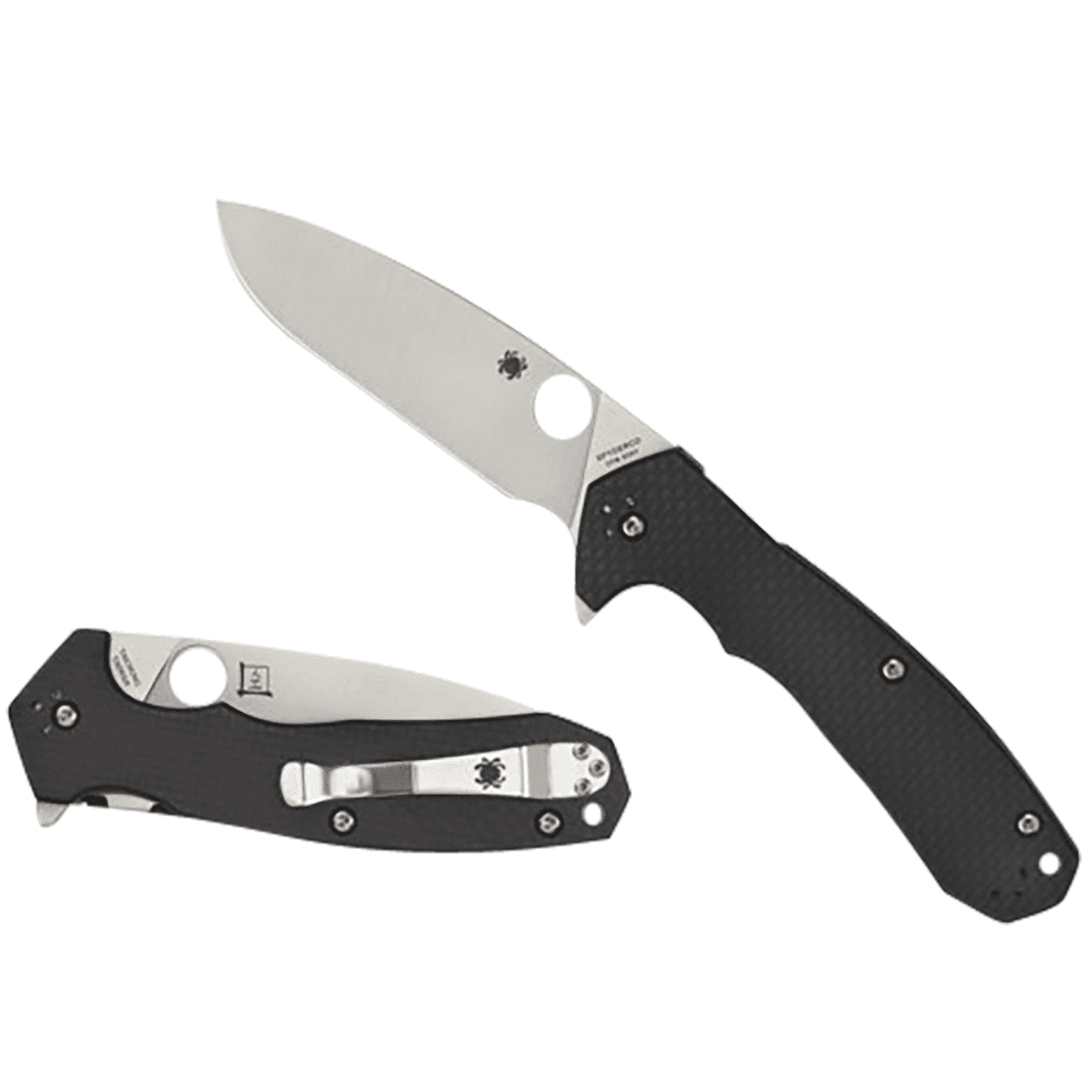 Spyderco Amalgam 3.80" Folding Knife - C234CFP Spyderco Amalgam 3.80" Folding Knife - C234CFP