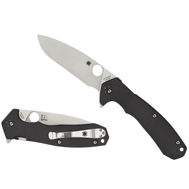 Spyderco Amalgam 3.80" Folding Knife - C234CFP Spyderco Amalgam 3.80" Folding Knife - C234CFP