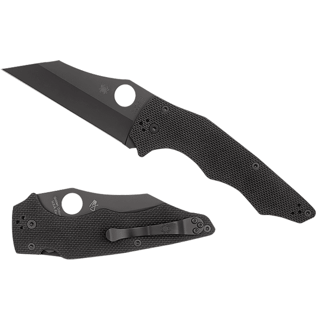 Spyderco YoJumbo 3.98" Folding Knife - C253GPBBK Spyderco YoJumbo 3.98" Folding Knife - C253GPBBK