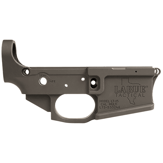 LARUE LT15X01BLK AR15 STRIPPED LOWER REC LARUE LT15X01BLK AR15 STRIPPED LOWER REC