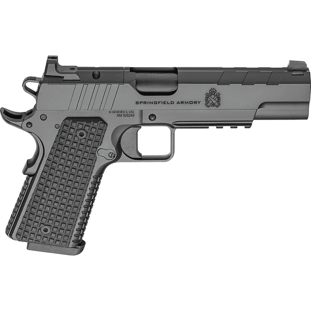 Springfield Armory PX9229LAOS 1911 Emissary 9mm 9+1 5" Stainless Steel Barrel Optic Ready Black Carbon Steel Slide VZ Grips Thin-Line G10 Grip Springfield Armory PX9229LAOS 1911 Emissary 9mm 9+1 5" Stainless Steel Barrel Optic Ready Black Carbon Steel Slide VZ Grips Thin-Line G10 Grip