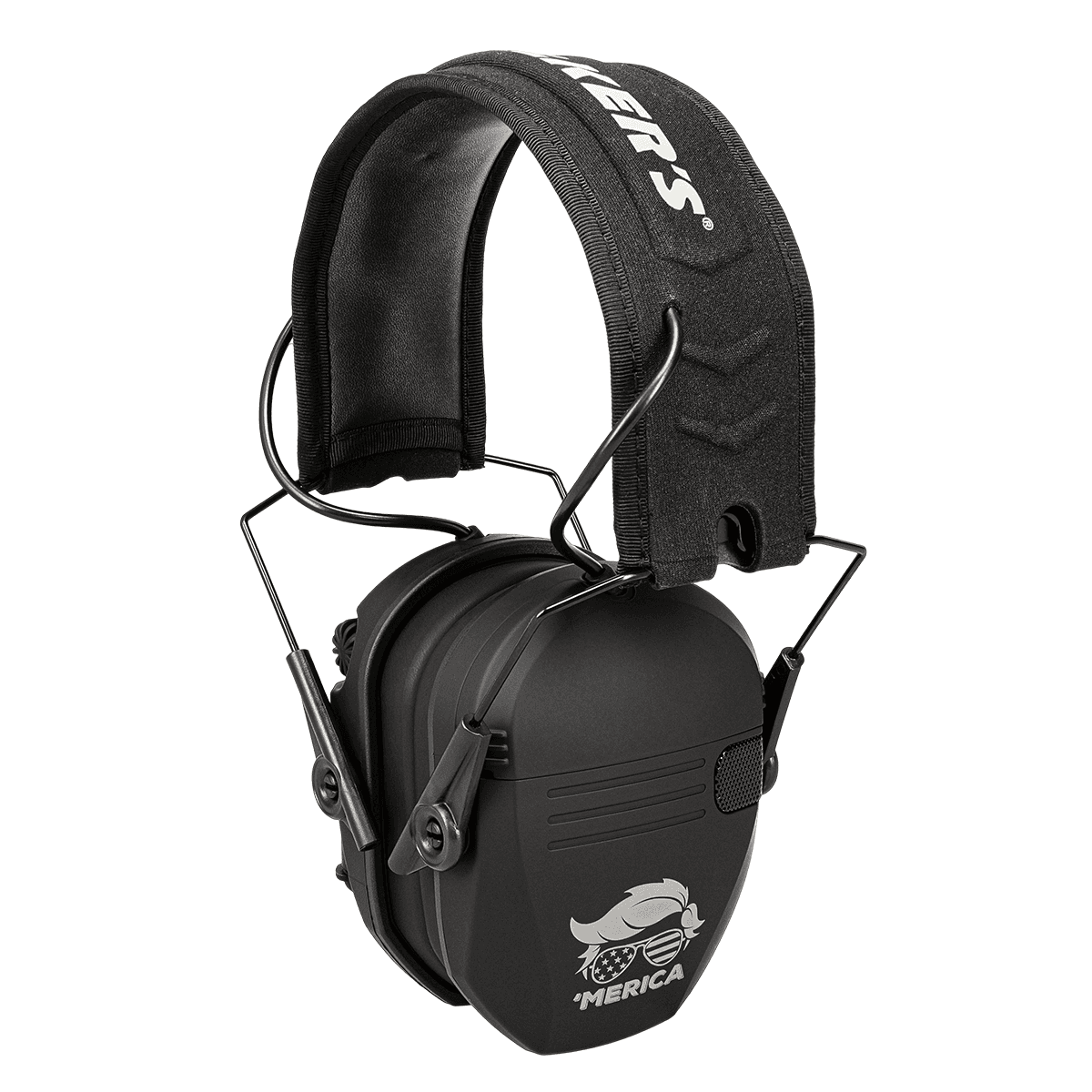 Walker's Razor Merica Muffs Punisher Polymer Over the Head Black Walker's Razor Merica Muffs Punisher Polymer Over the Head Black