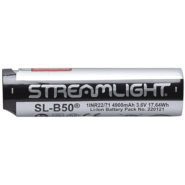 Streamlight SL-B50 Battery Pack, 3.6 Volts - 22111 Streamlight SL-B50 Battery Pack, 3.6 Volts - 22111