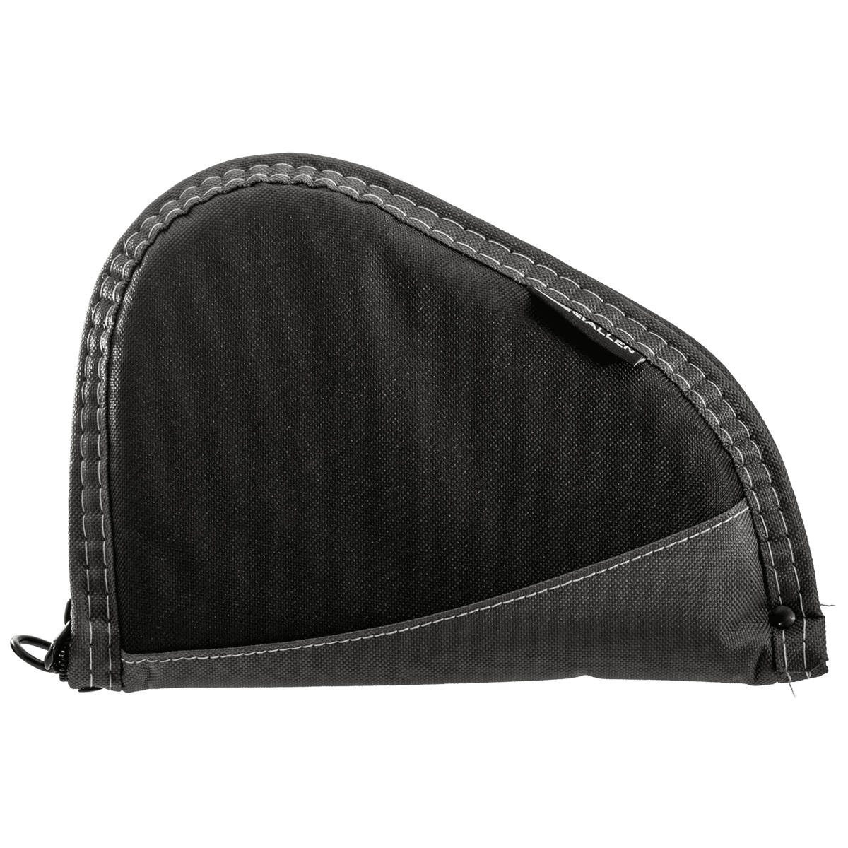 Allen 4448 Deluxe Handgun Case Black w/Gray Trim, Foam Padding, Non-Absorbent Lining & Lockable Zipper 8" L Allen 4448 Deluxe Handgun Case Black w/Gray Trim, Foam Padding, Non-Absorbent Lining & Lockable Zipper 8" L