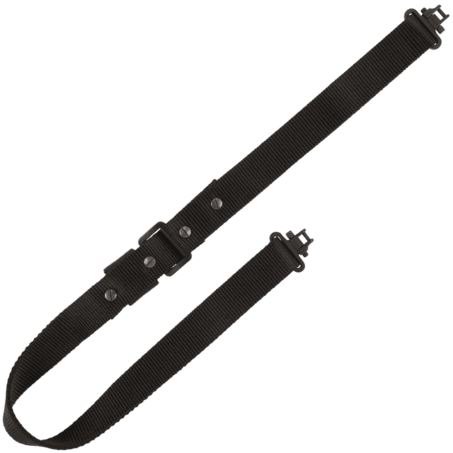 Allen 8061 Quick Adjusting Rifle Sling w/Swivels Black Nylon Adjustable Length 26" to 33", 1.25" Wide Allen 8061 Quick Adjusting Rifle Sling w/Swivels Black Nylon Adjustable Length 26" to 33", 1.25" Wide