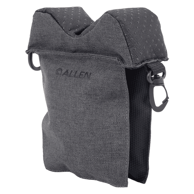 Allen 21923 Eliminator Window Prefilled Front Bag, Gray Polyester, Tacky Grip Bottom, Weighs 0.17 lbs., 5.50" L x 7" H Allen 21923 Eliminator Window Prefilled Front Bag, Gray Polyester, Tacky Grip Bottom, Weighs 0.17 lbs., 5.50" L x 7" H