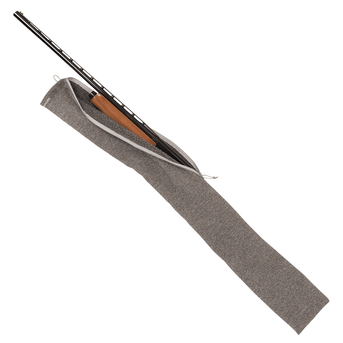 Allen 3631 Shotgun Storage Pouch Gray Polyester w/Fleece Lining, ID Label & Lockable Zipper 52.50" L x 7" W x 0.50" W Interior Dimensions Allen 3631 Shotgun Storage Pouch Gray Polyester w/Fleece Lining, ID Label & Lockable Zipper 52.50" L x 7" W x 0.50" W Interior Dimensions