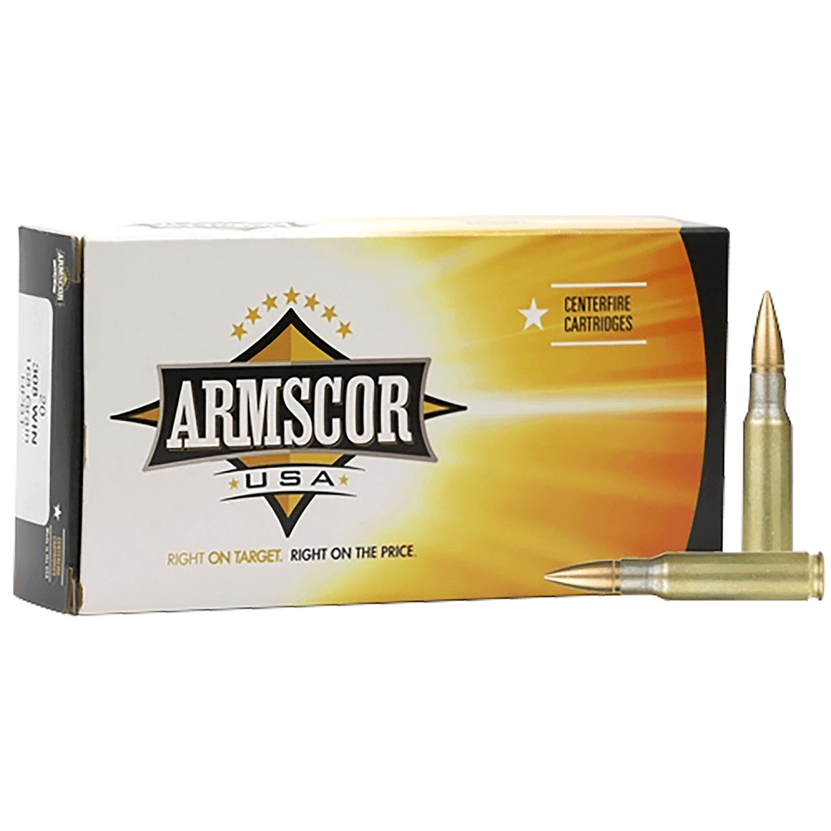 Armscor AC3082N USA 308Win 168gr Hollow Point Boat Tail 20 Per Box Armscor AC3082N USA 308Win 168gr Hollow Point Boat Tail 20 Per Box