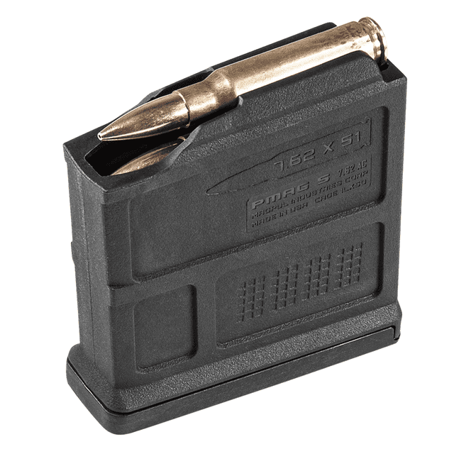 Magpul MAG549BLK PMAG Black AICS 5rd 6.5 Creedmoor/308 Win/7mm-08 Rem/260 Rem/243 Win/7.62x51mm NATO for Short Bolt Action Rifles Magpul MAG549BLK PMAG Black AICS 5rd 6.5 Creedmoor/308 Win/7mm-08 Rem/260 Rem/243 Win/7.62x51mm NATO for Short Bolt Action Rifles