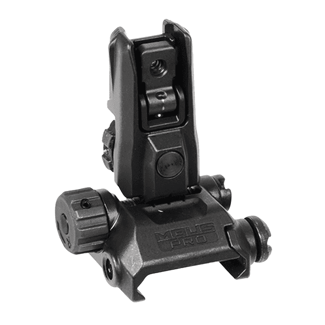 Magpul MAG527BLK MBUS Pro LR Adjustable Sight Rear Black Adjustable for AR-15 Magpul MAG527BLK MBUS Pro LR Adjustable Sight Rear Black Adjustable for AR-15