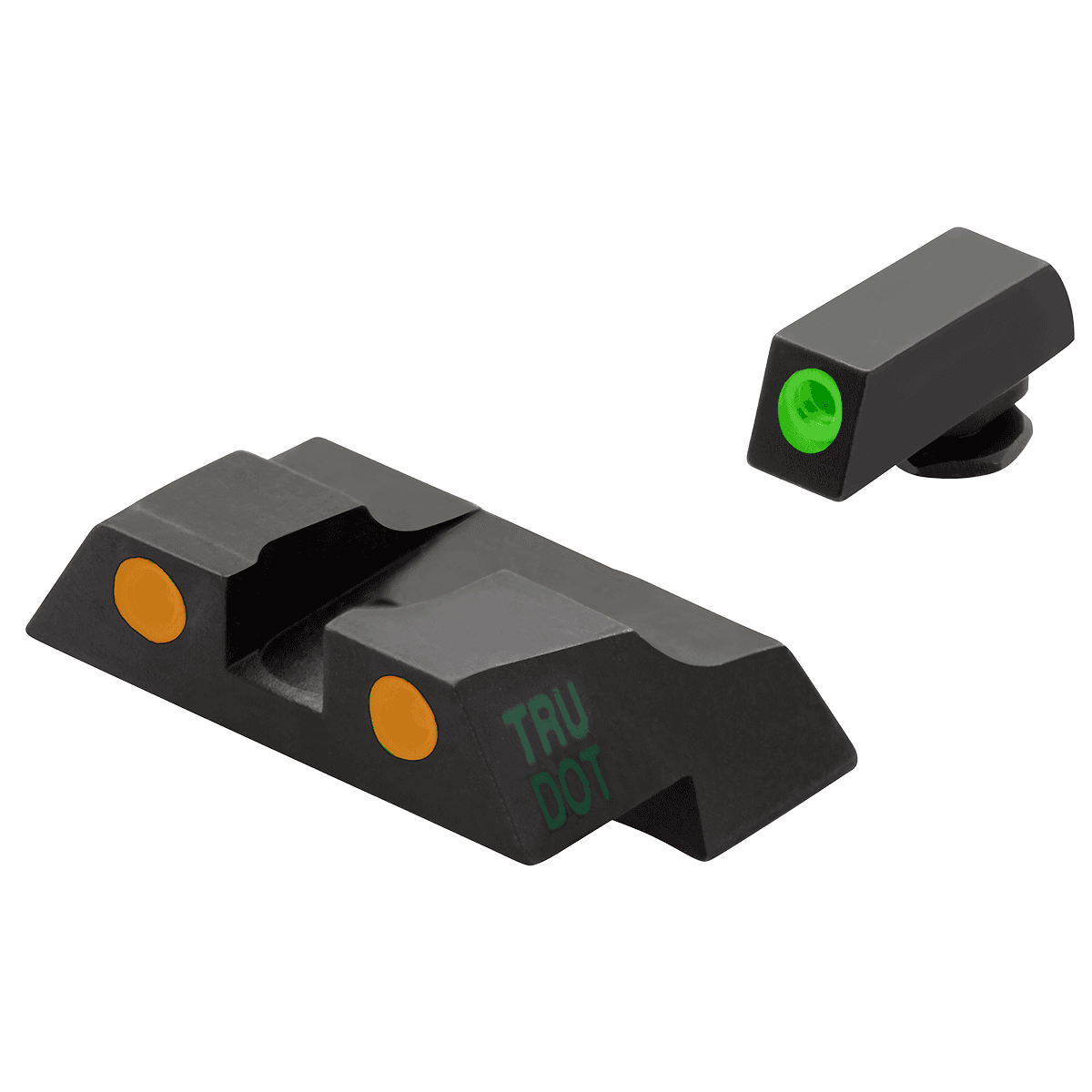 Meprolight USA 102263301 Tru-Dot Green Tritium White Outline Front Sight-Orange Tritium White Outline Rear Sight Fits: Glock 26/27 Meprolight USA 102263301 Tru-Dot Green Tritium White Outline Front Sight-Orange Tritium White Outline Rear Sight Fits: Glock 26/27
