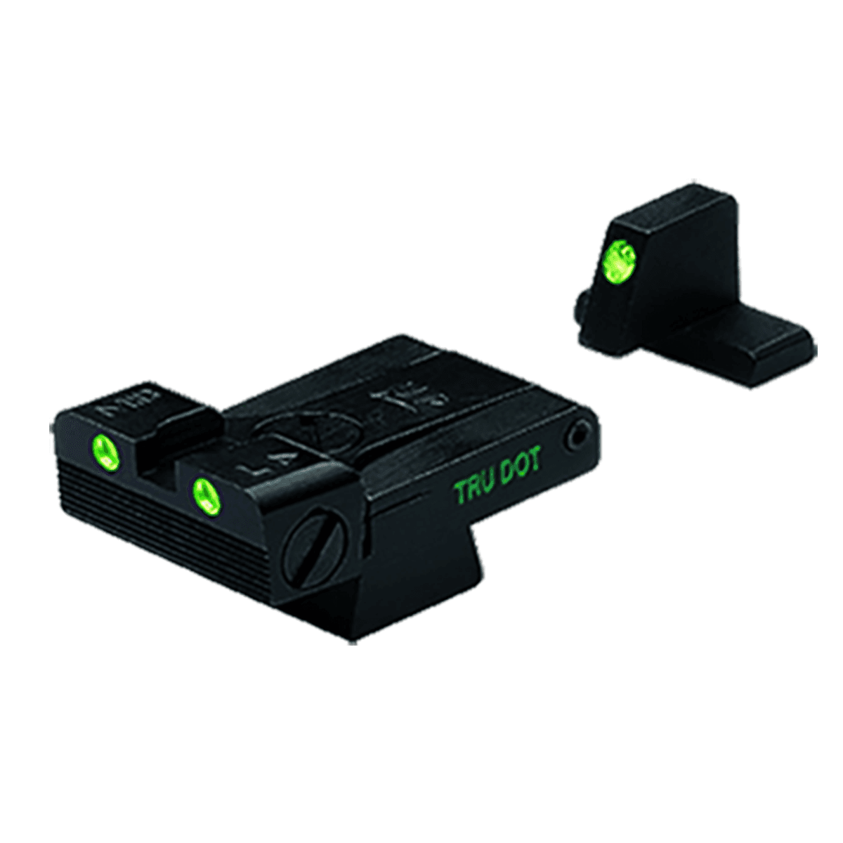 Meprolight USA 215163101 Tru-Dot Adjustable Sights Green Tritium White Outline Front Sight-Green Tritium White Outline Rear Sight H&K USP Full Size/Compact Meprolight USA 215163101 Tru-Dot Adjustable Sights Green Tritium White Outline Front Sight-Green Tritium White Outline Rear Sight H&K USP Full Size/Compact