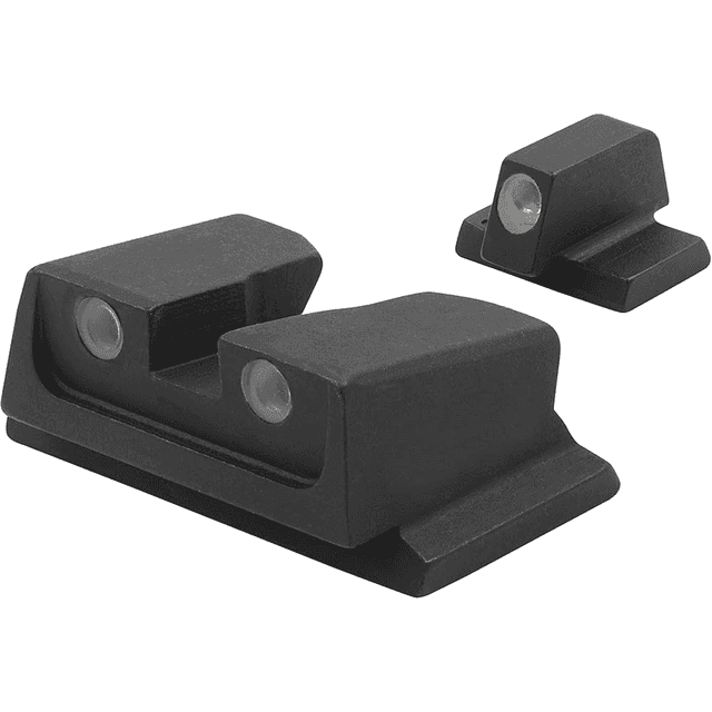 Meprolight USA 117663101 Tru-Dot Green Tritium White Outline Front Sight-Green Tritium White Outline Rear Sight Smith & Wesson M&P (Non Optics Ready) Meprolight USA 117663101 Tru-Dot Green Tritium White Outline Front Sight-Green Tritium White Outline Rear Sight Smith & Wesson M&P (Non Optics Ready)