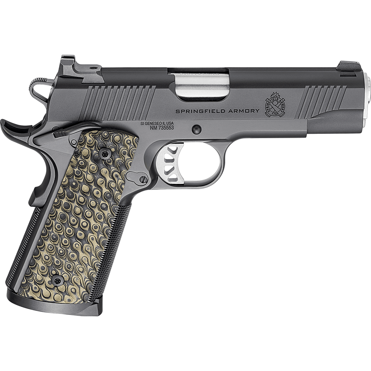 Springfield Armory PC9124 1911 TRP 45 ACP 8+1 4.25" Stainless Match Pistol Springfield Armory PC9124 1911 TRP 45 ACP 8+1 4.25" Stainless Match Pistol