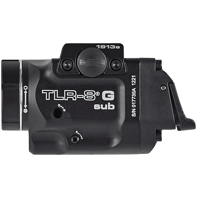 Streamlight TRL-8 G Sub Gun Light with Green Laser - 69438 Streamlight TRL-8 G Sub Gun Light with Green Laser - 69438