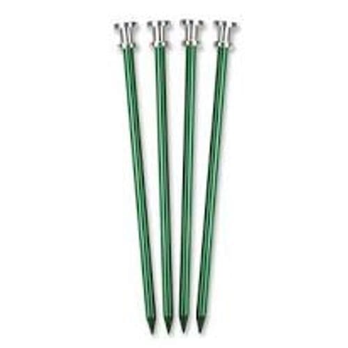 Stansport Aluminum 9" Tent Pegs Green 4 Pack Stansport Aluminum 9" Tent Pegs Green 4 Pack