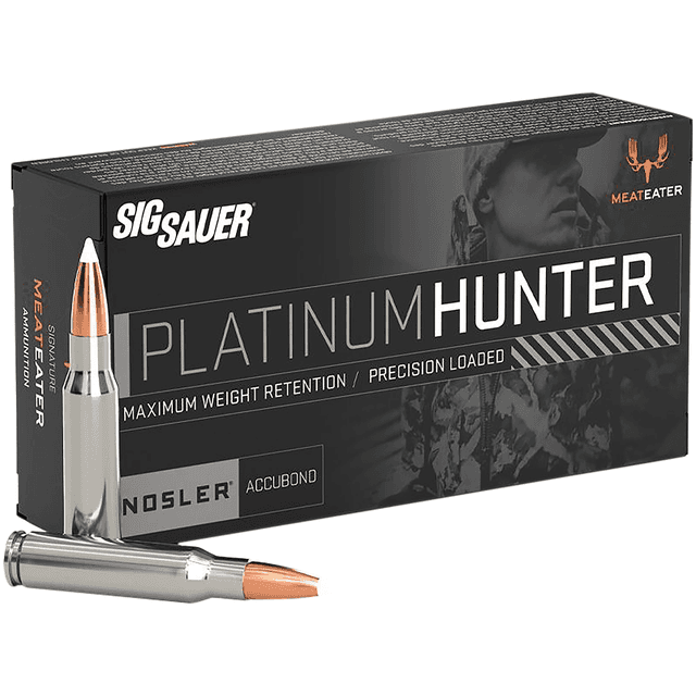 Sig Sauer E308PH16520 Platinum Hunter 308Win 165gr 20 Per Box Sig Sauer E308PH16520 Platinum Hunter 308Win 165gr 20 Per Box