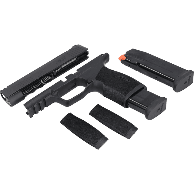 Sig Sauer 8901443 P365-XMACRO Caliber Exchange Kit 9mm Luger 3.10" 17+1 (2) Black Optic Cut Slide Polymer Picatinny Rail Frame X-Ray 3 Sights for All Sig P365 Models Sig Sauer 8901443 P365-XMACRO Caliber Exchange Kit 9mm Luger 3.10" 17+1 (2) Black Optic Cut Slide Polymer Picatinny Rail Frame X-Ray 3 Sights for All Sig P365 Models