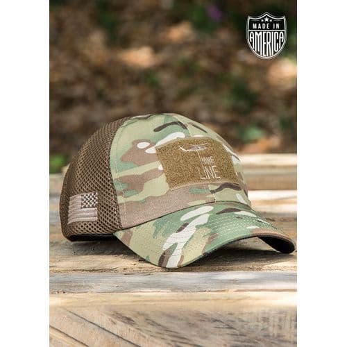 9 Line Dropline - American Made Mesh Back Hat - Multicam 9 Line Dropline - American Made Mesh Back Hat - Multicam