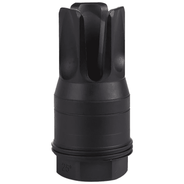 Sig Sauer SL55612X2825DEGF Clutch-Lok QD Flash Hider Black Stainless Steel with 1/2"x28 tpi 2.10" OAL for 5.56mm Sig Taper Lok Barrels Sig Sauer SL55612X2825DEGF Clutch-Lok QD Flash Hider Black Stainless Steel with 1/2"x28 tpi 2.10" OAL for 5.56mm Sig Taper Lok Barrels