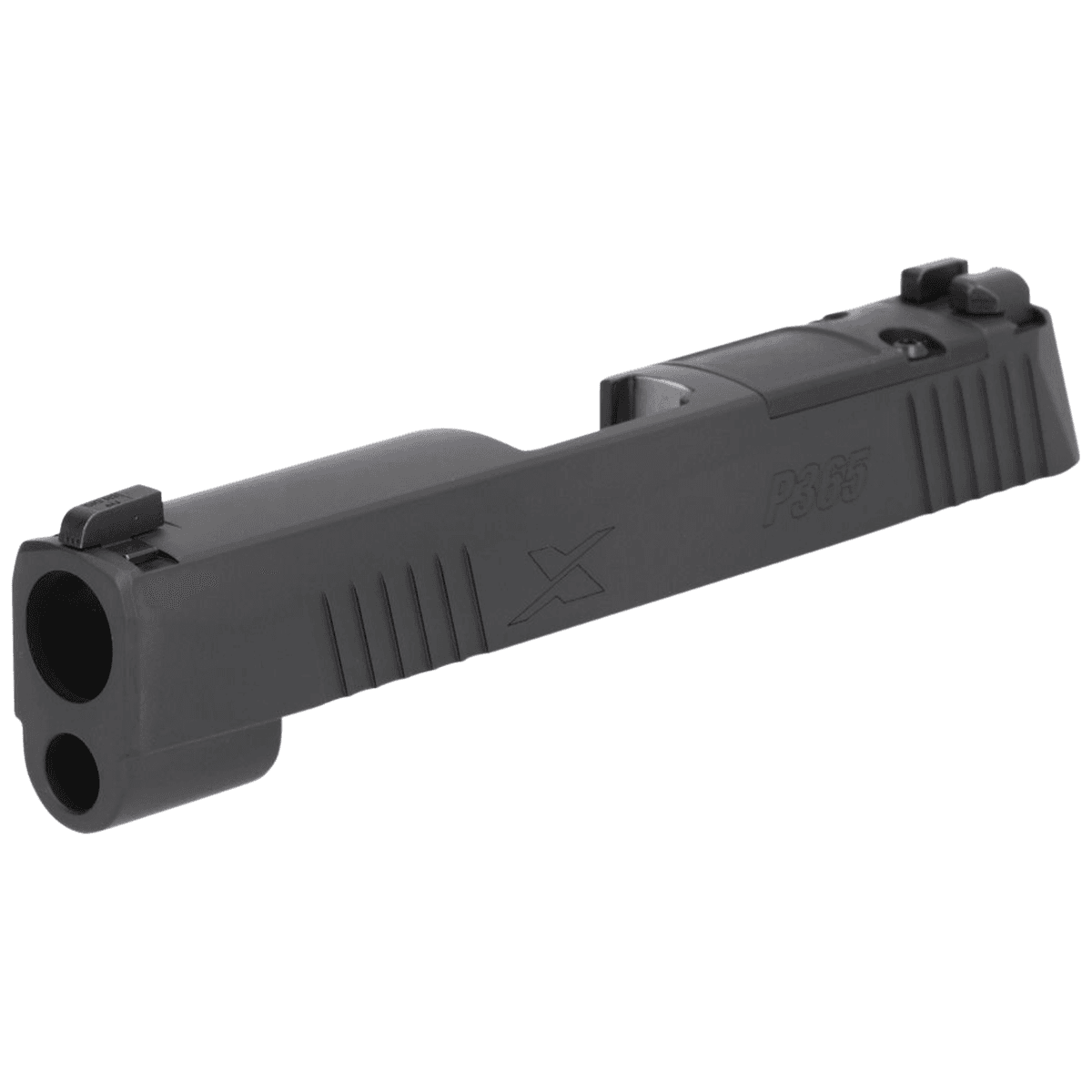 Sig Sauer 8900986 P365XL Slide Assembly with Micro Optics Cut Black Nitride XRAY3 Day Night Sights for 9mm 3.7" Barrel Sig Sauer 8900986 P365XL Slide Assembly with Micro Optics Cut Black Nitride XRAY3 Day Night Sights for 9mm 3.7" Barrel