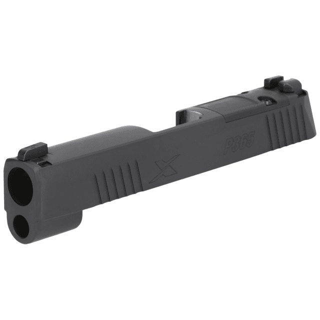 Sig Sauer 8900986 P365XL Slide Assembly with Micro Optics Cut Black Nitride XRAY3 Day Night Sights for 9mm 3.7" Barrel Sig Sauer 8900986 P365XL Slide Assembly with Micro Optics Cut Black Nitride XRAY3 Day Night Sights for 9mm 3.7" Barrel