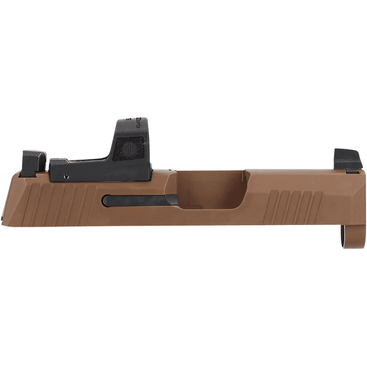 Sig Sauer 8900984 P365X Slide Assembly with Micro Optics Cut Coyote Tan Nitride XRAY3 Day Night Sights for 9mm 3.1" Barrel Sig Sauer 8900984 P365X Slide Assembly with Micro Optics Cut Coyote Tan Nitride XRAY3 Day Night Sights for 9mm 3.1" Barrel