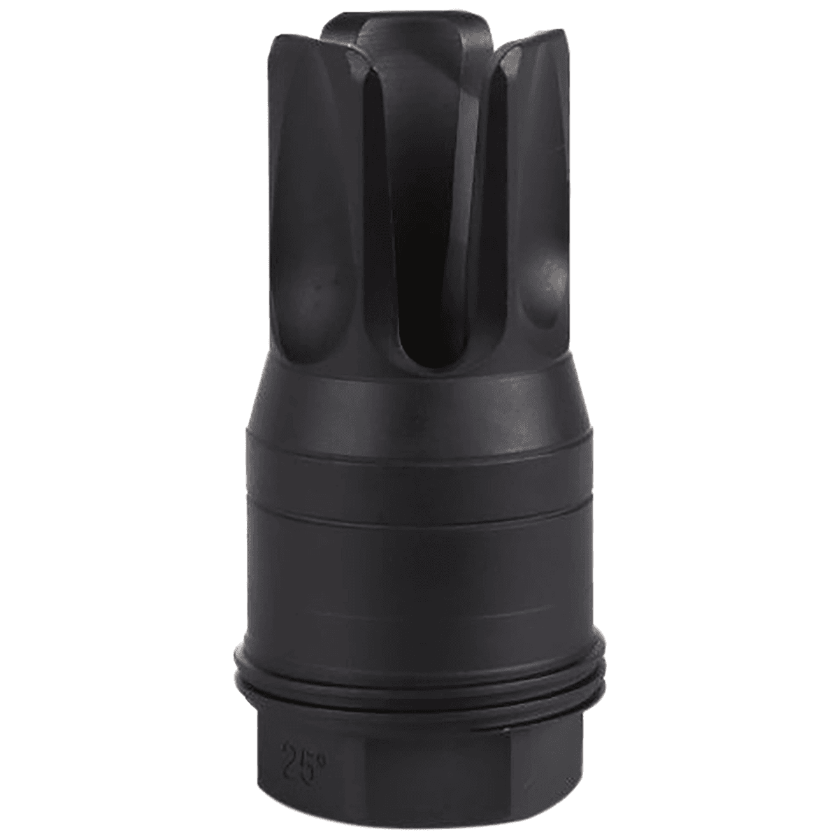 Sig Sauer SL76258X2490DEGF Clutch-Lok QD Q.D. Flash Hider Black Stainless Steel with 5/8" 24 tpi Threads for 7.62mm 90 Degree Taper Sig Sauer SL76258X2490DEGF Clutch-Lok QD Q.D. Flash Hider Black Stainless Steel with 5/8" 24 tpi Threads for 7.62mm 90 Degree Taper