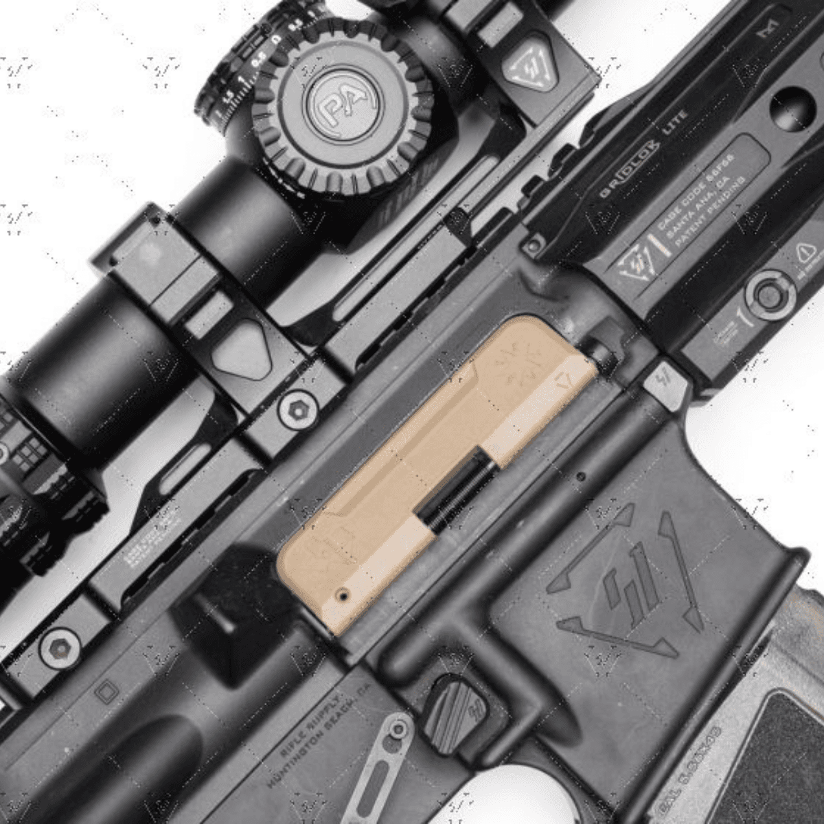 Strike Industries Dust Cover for AR-15, FDE - ARUDCETX223FDE Strike Industries Dust Cover for AR-15, FDE - ARUDCETX223FDE