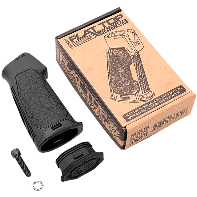 Strike Industries Flat Top Overmolded Pistol Grip for AR-Platform, Black - ARNBPG15 Strike Industries Flat Top Overmolded Pistol Grip for AR-Platform, Black - ARNBPG15
