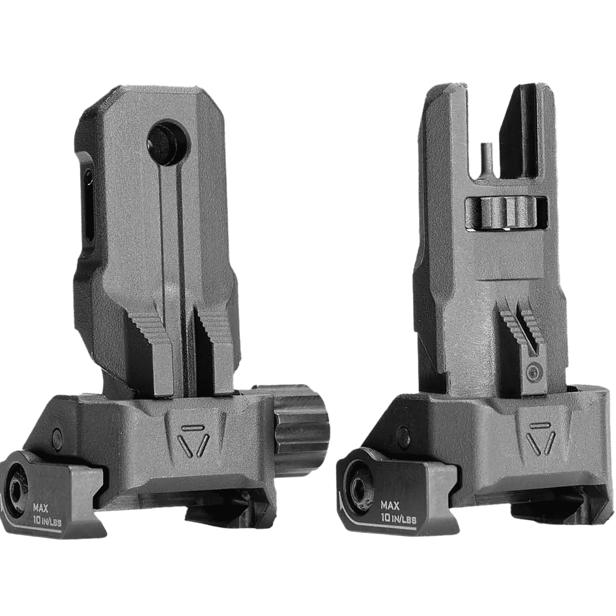 Strike Industries Polymer Backup Sights for AR-15 - SPBUS Strike Industries Polymer Backup Sights for AR-15 - SPBUS