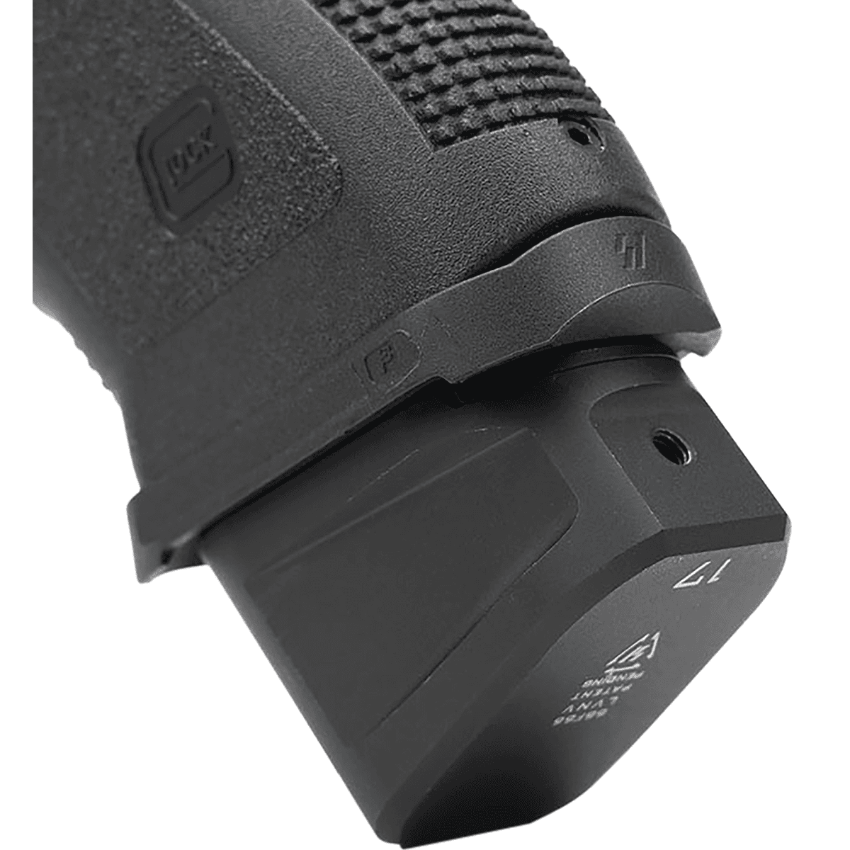 Strike Industries Extended Mag Plate Fits Glock G17/22, Black - EMPALG17BK Strike Industries Extended Mag Plate Fits Glock G17/22, Black - EMPALG17BK